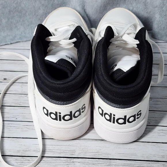 Adidas Hoops 3.0 Mid Shoes Mens Size 11‎ White Black Basketball Classic Sneakers main image 7